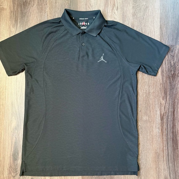 Jordan Other - Jordan Air Golf Shirt Men’s Black Dri-Fit